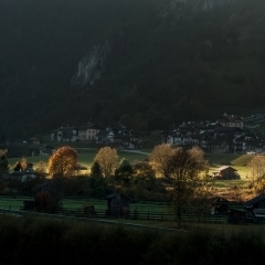 Ultime luci in Valle del Primiero