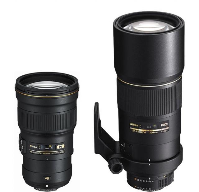 Immagine Allegata: Nikkor-300mm-f4D-IF-ED-vs-Nikkor-300mm-f4E-VR.jpg