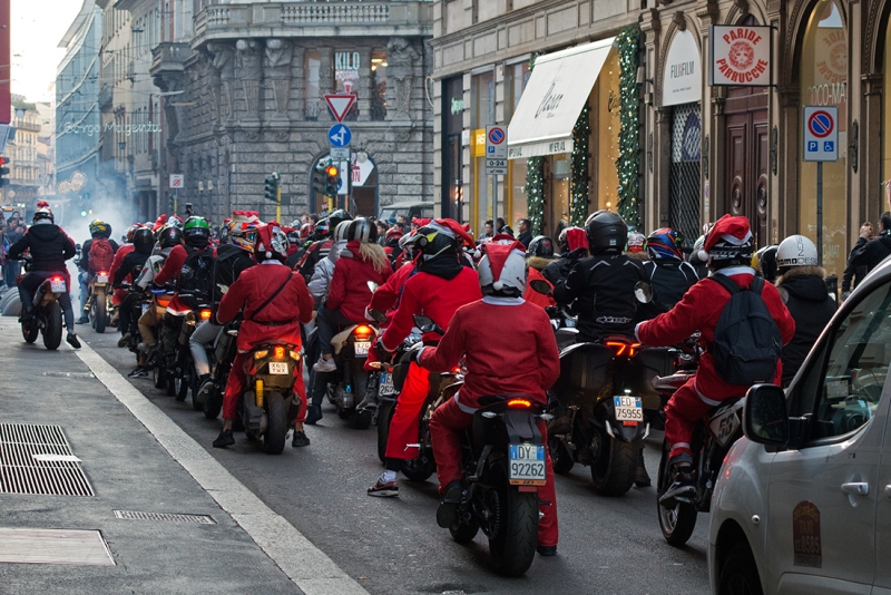 Santa "Biker" Claus